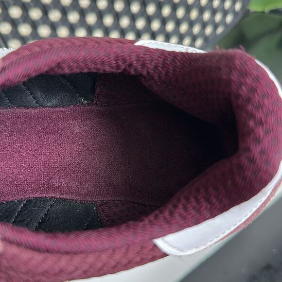 adidas Maroon and White Athletic Shoes - Picture 9 of 9